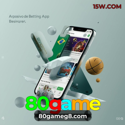 Números do app 80game em material de marketing — ilustração, não auditoria